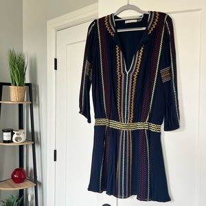 Alice + Olivia Jolene Embroidered Dress